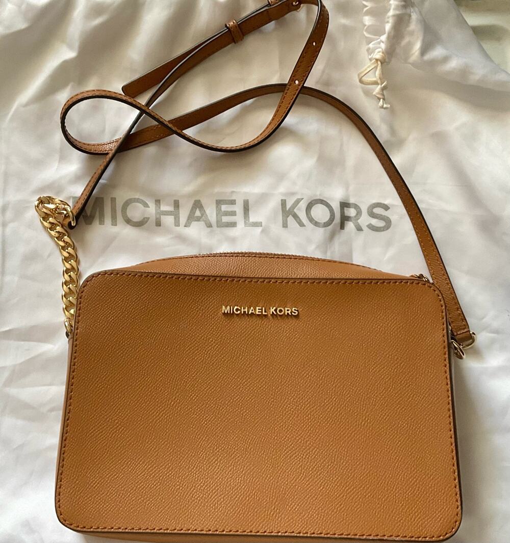 Michael Kors Jet Set East West Crossbody Leather Bag